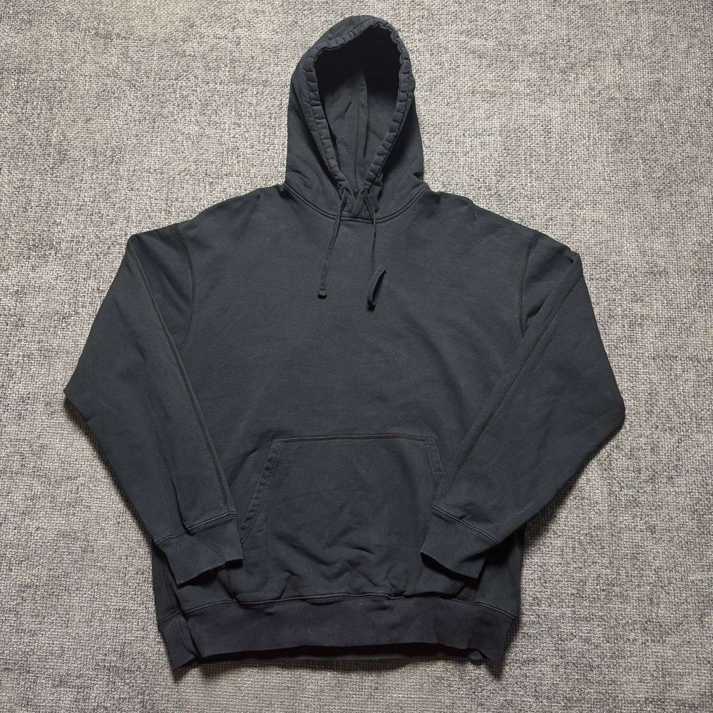 Reigning Champ Hoodie Mens XL Black Midweight Terry Raglan Pullover Canada